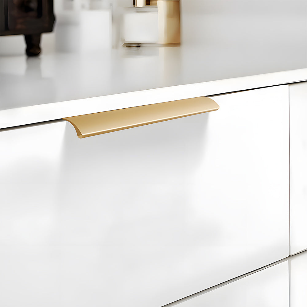 Aluminum Alloy Wardrobe Door Invisible Edge Cabinet Handles