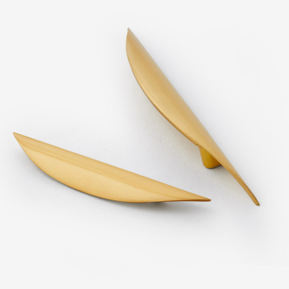 Half Moon Finger Edge Cabinet Handles Door Hardware