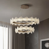Acrylic round chandelier