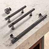 Shiny Modern Zinc Alloy Titanium Gold Black Door Handles