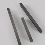 Solid Brass Door Handles Modern Fashion Grey Cabinet and Drawer Hardware Pulls