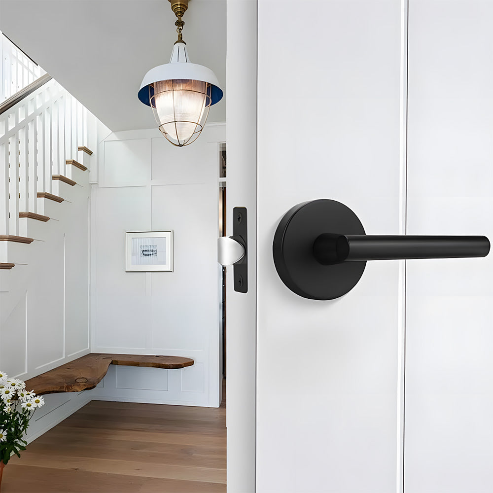 Zinc Alloy Gold Black Door Lever Handles