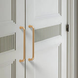 French Minimalist U-shaped Rounded Arc Cabinet Handles