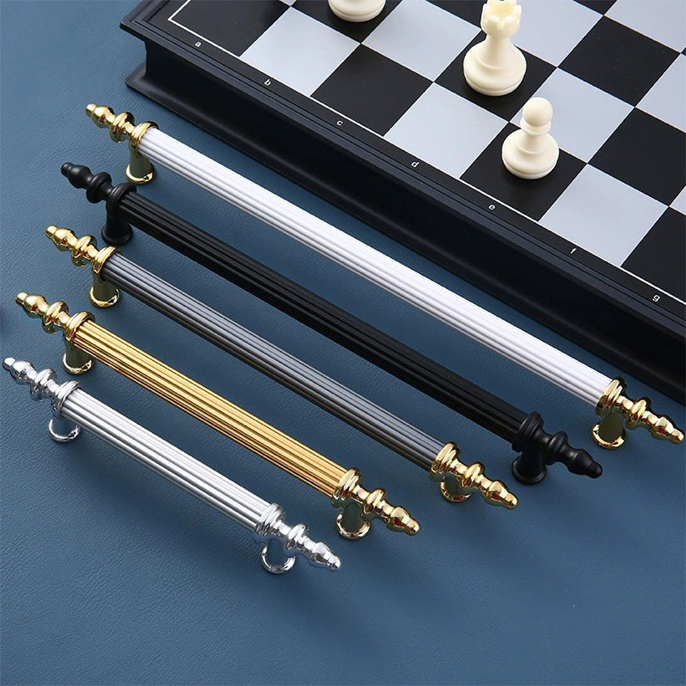 Modern Shiny Zinc Alloy Cabinet Handles