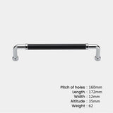 Modern Minimalist Style Aluminum Alloy Cabinet Handles
