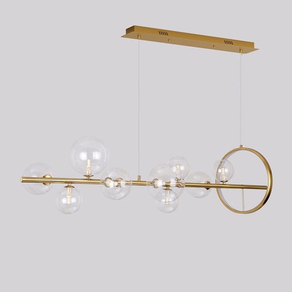 Glass Ball Modern Kitchen Island Lighting – Kitchen Light Fixtures - View 20