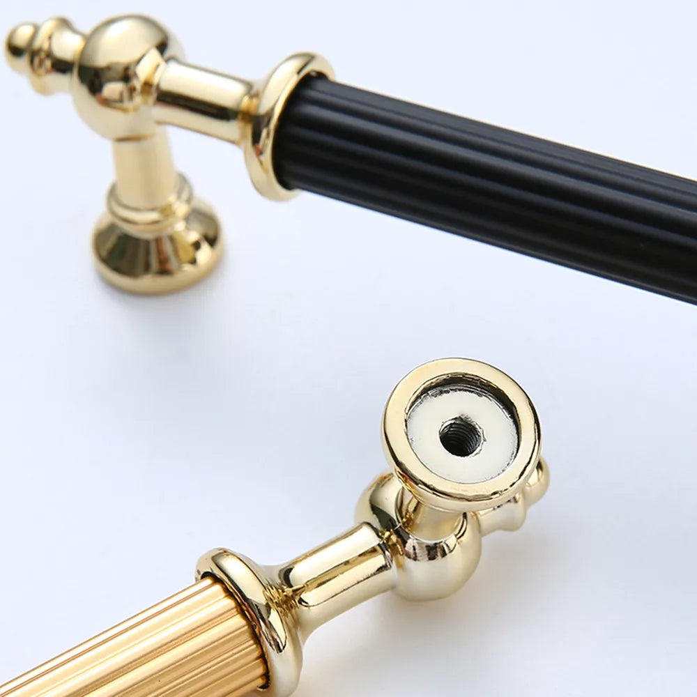 Modern Shiny Zinc Alloy Cabinet Handles