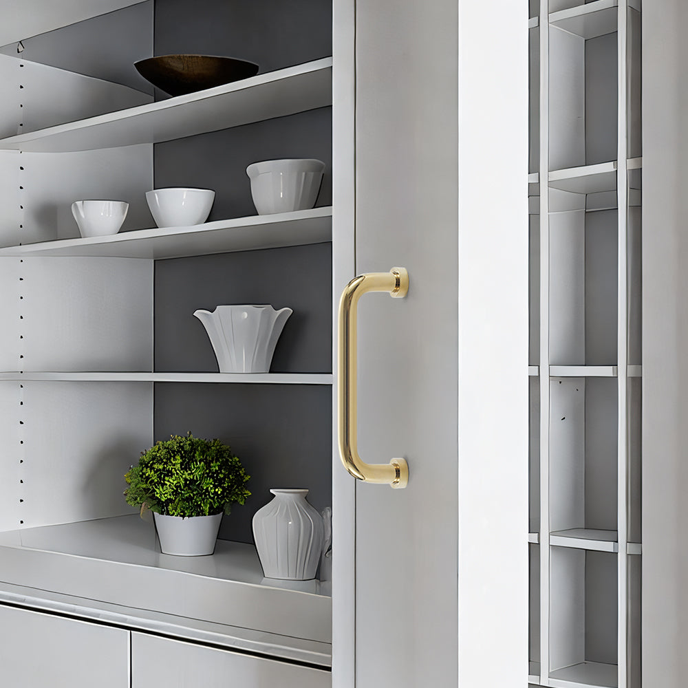 Luxurious Nordic Brass Cabinet Drawer Handles