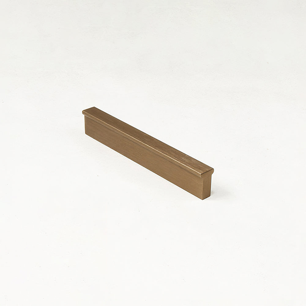 Gold Minimalist Classic Aluminum Long Edge Cabinet Handles