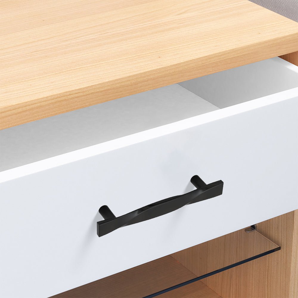 Solid Zinc Alloy Drawer Pulls for Bedroom Cabinet Dresser Doors
