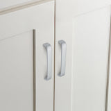 Contemporary Black Aluminum Alloy Kitchen Cabinet Handles