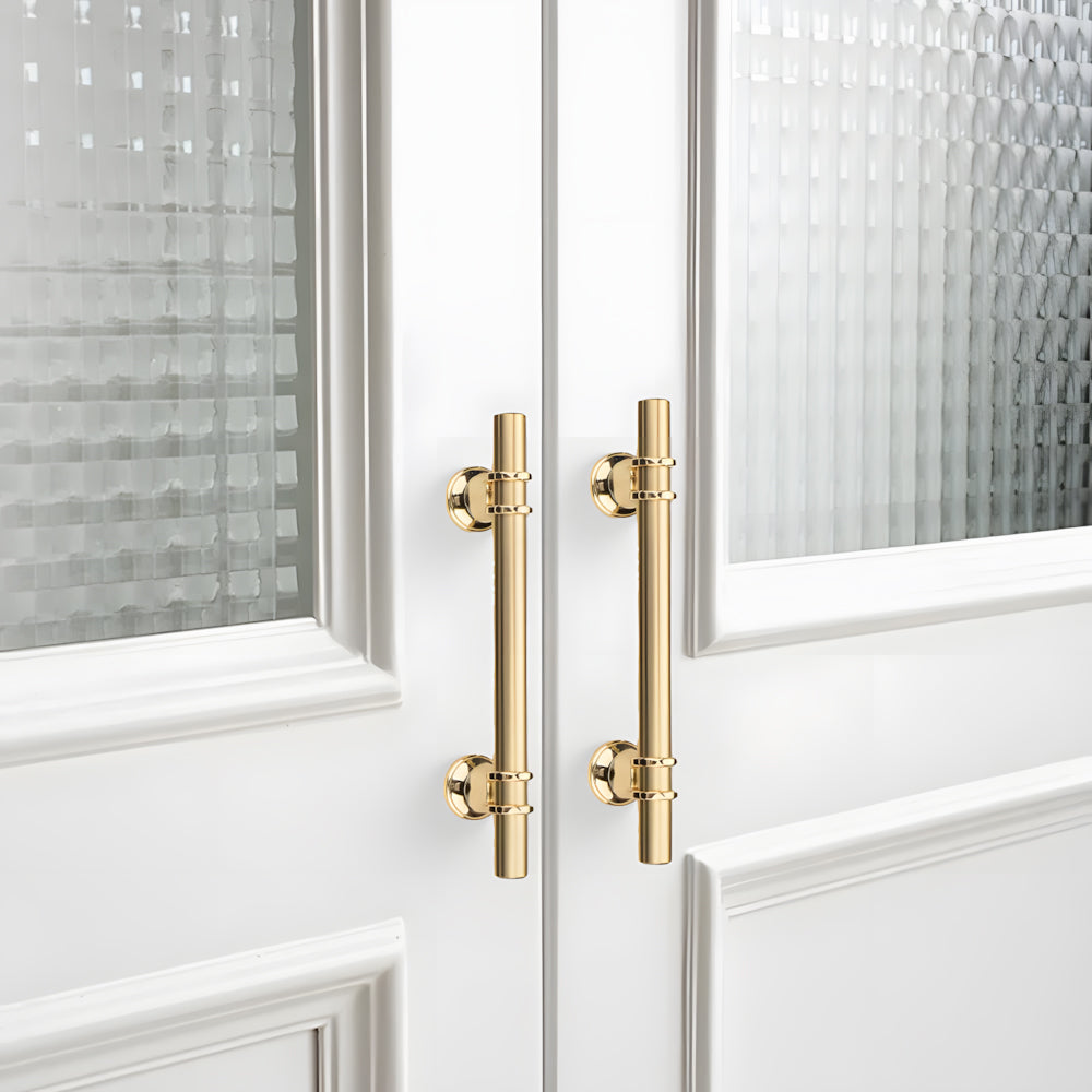 Gold Luxurious Zinc Alloy Europe Style Drawer Pulls