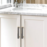 Zinc Alloy Modern Cabinet Handles Drawer Pulls for Kitchen