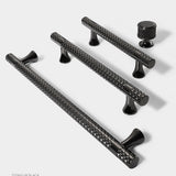Shiny Modern Zinc Alloy Titanium Gold Black Door Handles