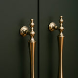 Retro Gold Brass Wardrobe Handles And Knobs