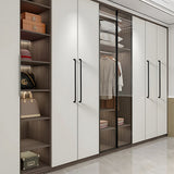 Simple Aluminum Alloy Rounded Arc Cabinet Handle