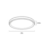 Circular embedded installation