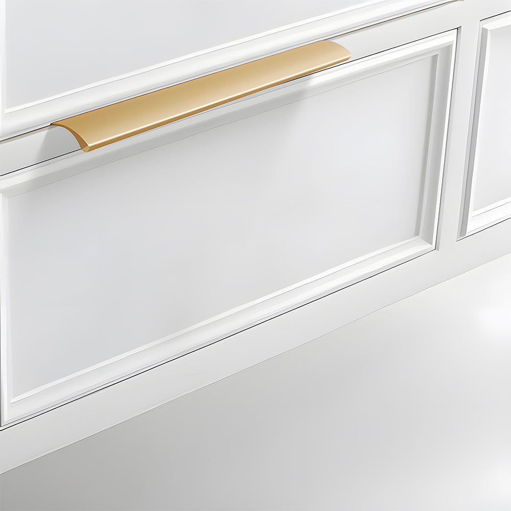 Aluminum Alloy Wardrobe Door Invisible Edge Cabinet Handles