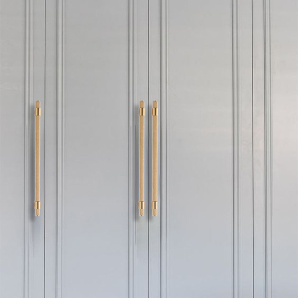 European Nordic Minimalist Knurled Cabinet Pulls