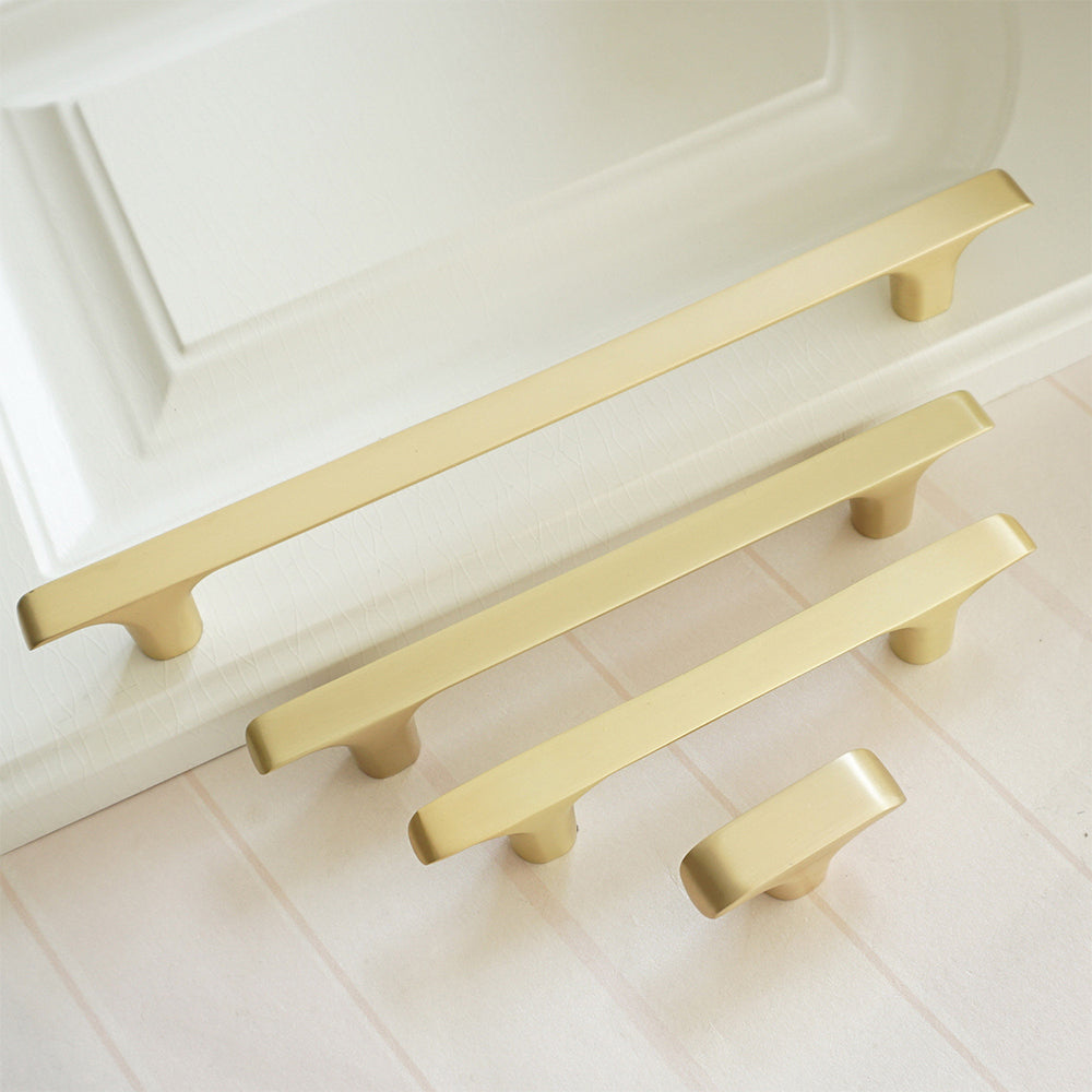 Zinc Alloy Square T Bar Cabinet Handles