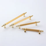 Modern Shiny Zinc Alloy Cabinet Handles