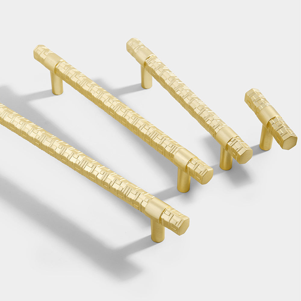 Creative T Bar Solid Zinc Alloy Cabinet Drawer Handles
