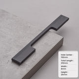 Aluminum Alloy Extended Cabinet Handles Drawer Knobs for Kitchen
