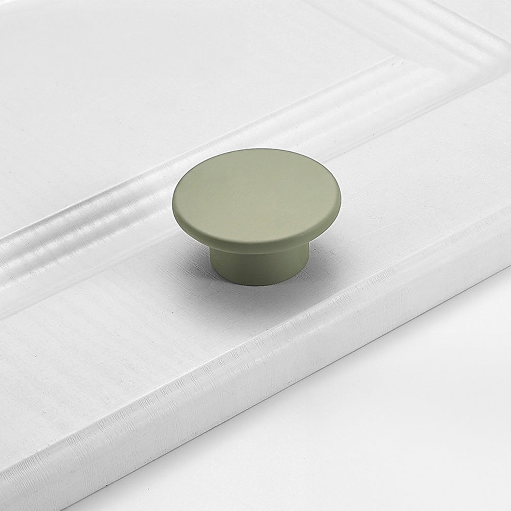 Simple French Style Zinc Alloy Color Cabinet Door Knobs