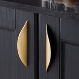 Half Moon Finger Edge Cabinet Handles Door Hardware