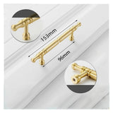 Antique Gold Door Handles Vintage Kitchen Cabinet Pulls
