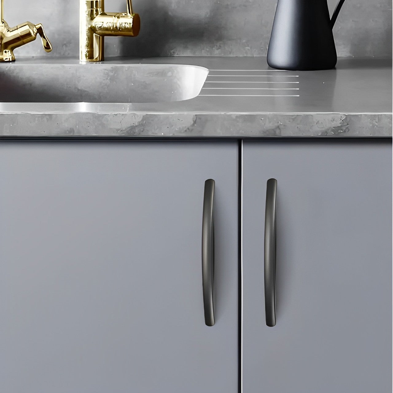 Modern Stylish Zinc Alloy Cabinet Handles For Furniture