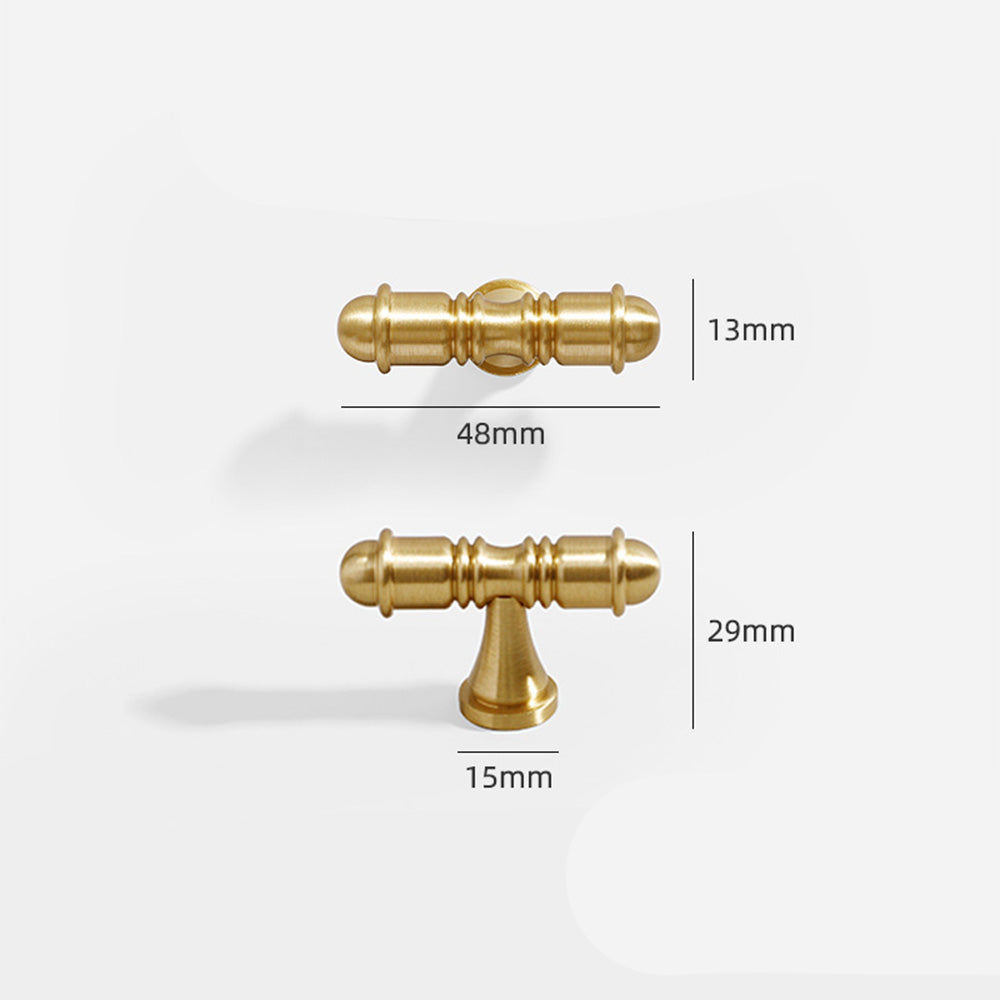 Gold Antique Brass Cabinet Pulls