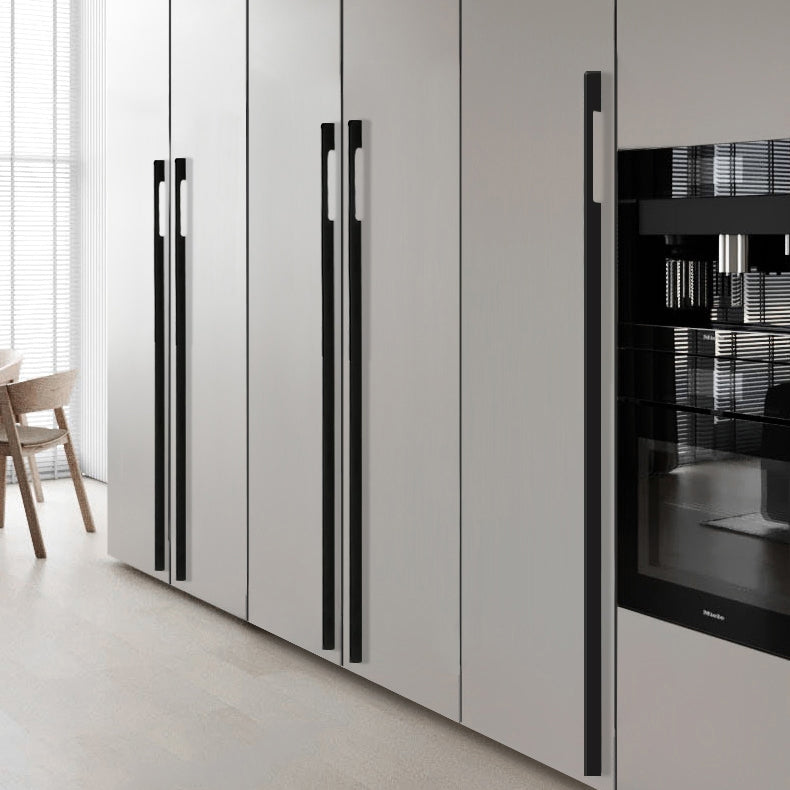Modern Aluminum Alloy Slimline Gold Cabinet Drawer Handles