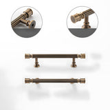 Antique Art Deco Brass Cabinet Knobs and Pulls