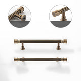 Antique Art Deco Brass Cabinet Knobs and Pulls