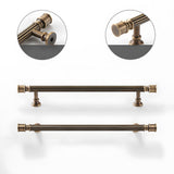 Antique Art Deco Brass Cabinet Knobs and Pulls
