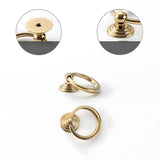Antique Art Deco Brass Cabinet Knobs and Pulls