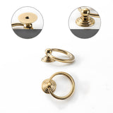 Antique Art Deco Brass Cabinet Knobs and Pulls