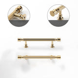 Antique Art Deco Brass Cabinet Knobs and Pulls