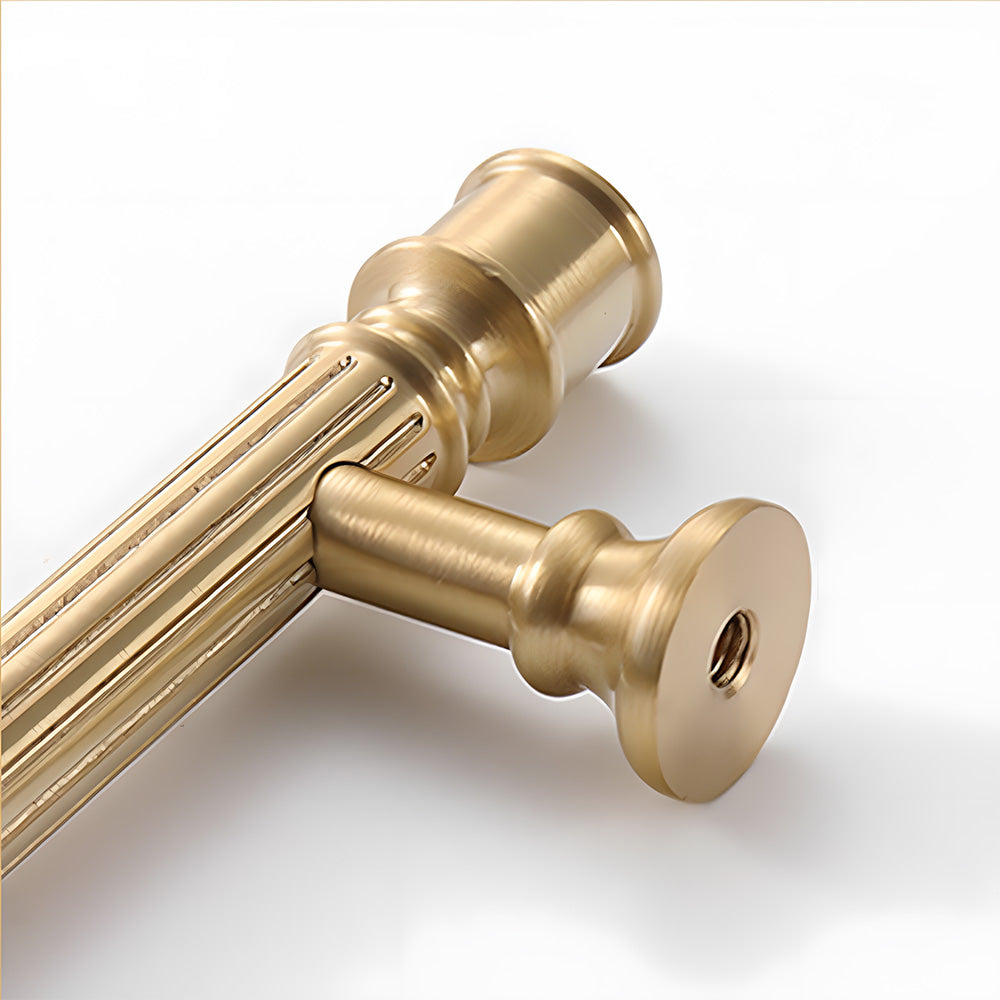 Antique Art Deco Brass Cabinet Knobs and Pulls