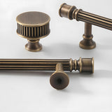 Antique Art Deco Brass Cabinet Knobs and Pulls
