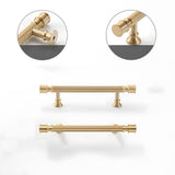 Antique Art Deco Brass Cabinet Knobs and Pulls