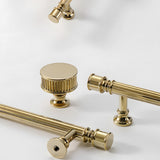Antique Art Deco Brass Cabinet Knobs and Pulls
