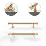 Antique Art Deco Brass Cabinet Knobs and Pulls