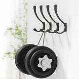 Wall Mount Heavy Duty Coat and Backpack Hooks