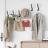 Wall Mount Heavy Duty Coat and Backpack Hooks