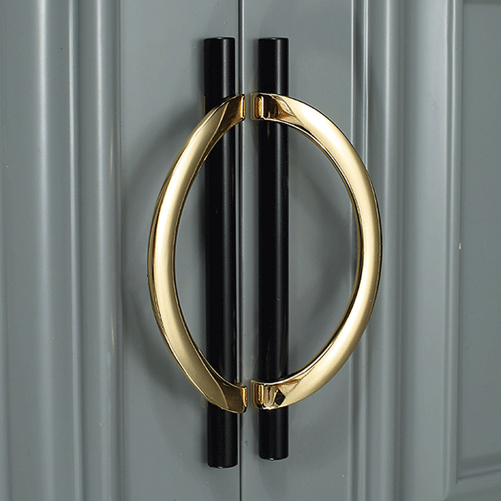 Semicircle Door Pulls Closet Wardrobe Cupboard Handles