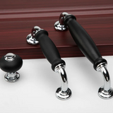 European Solid Zinc Alloy Kitchen Cabinet Handles