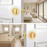 Classic Round Pocket Door Lock