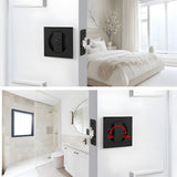 Square Keyless Pocket Door Lock with Indicator